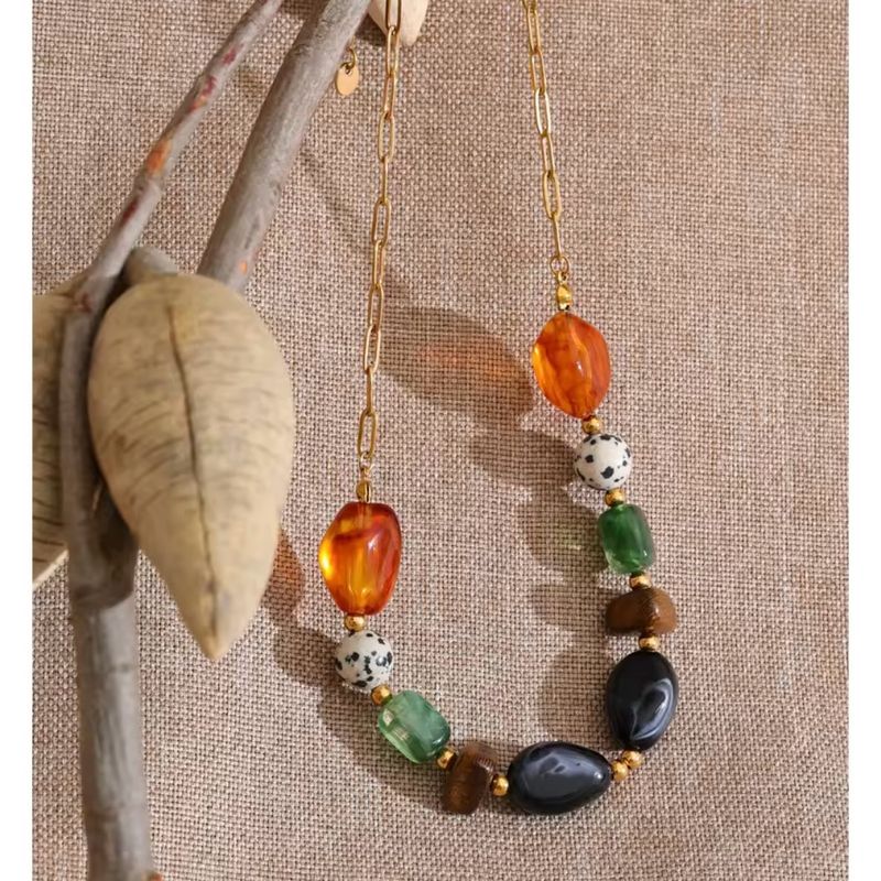 Natural Stone Necklace