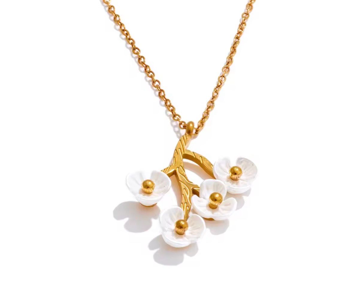 Bunch of Flowers Necklace