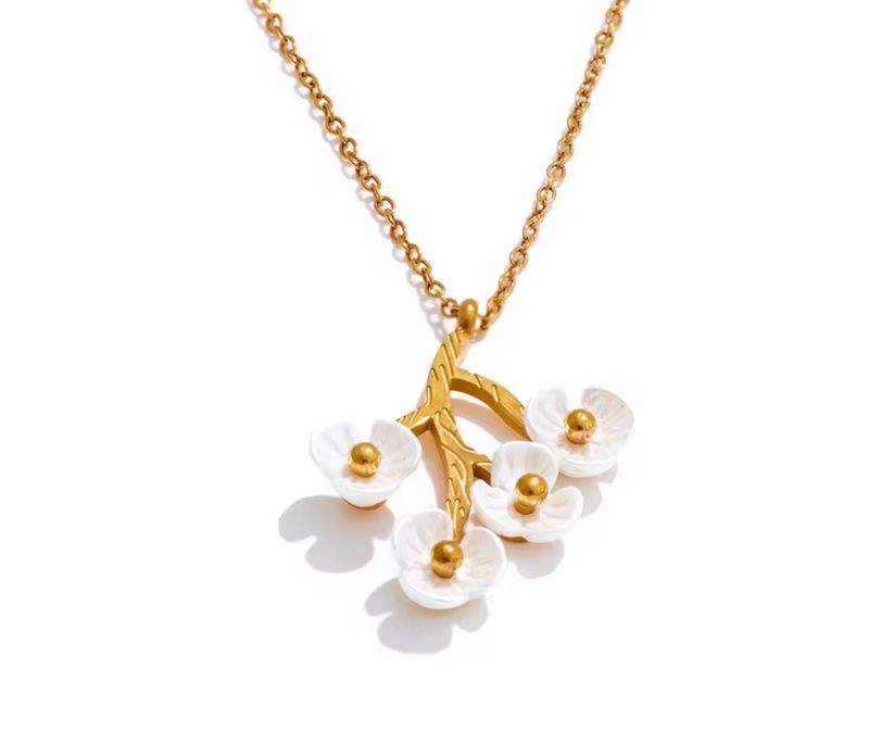 Bunch of Flowers Necklace