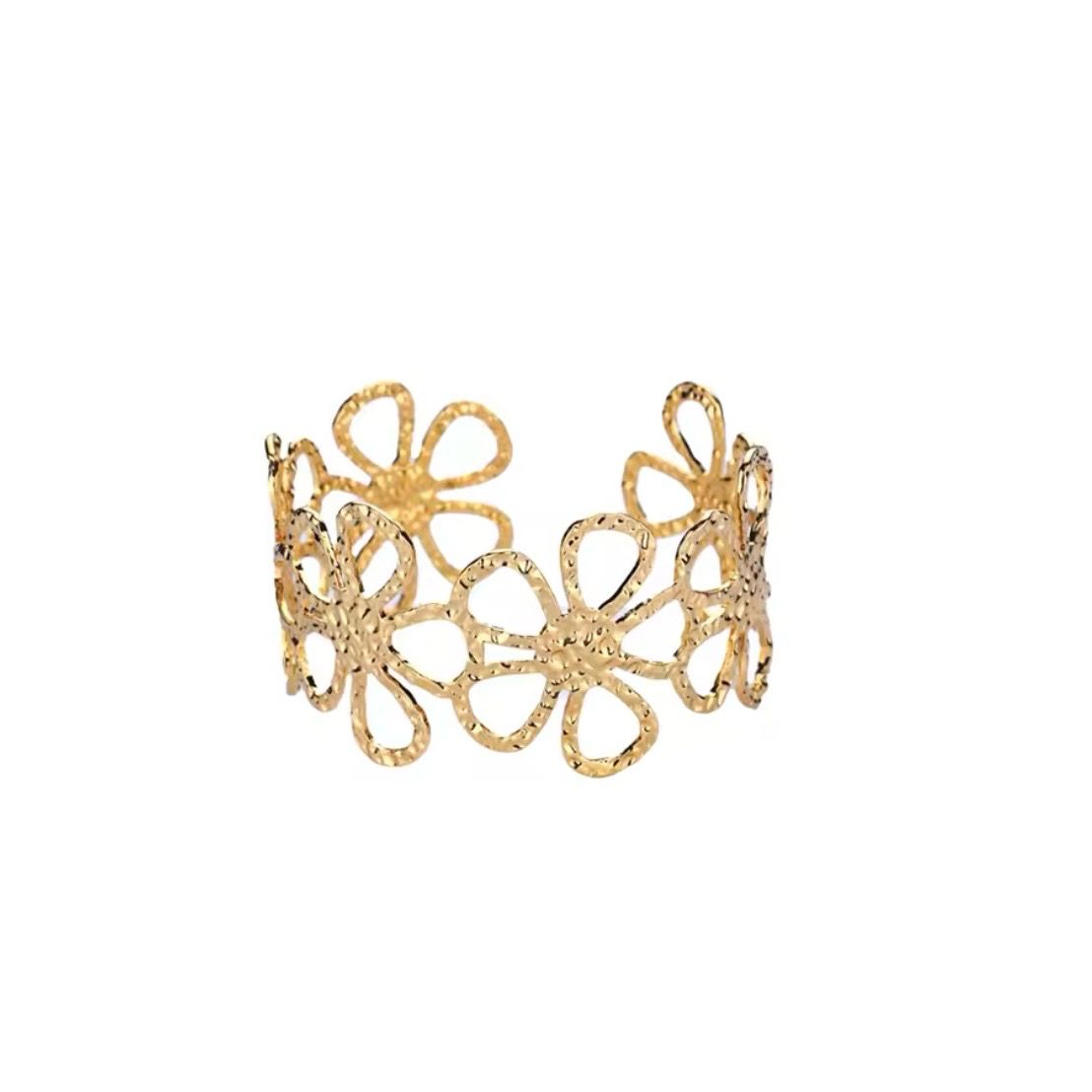 Pulsera Flores caladas