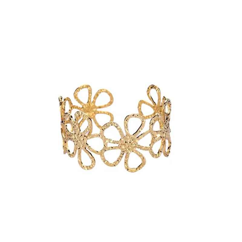 Pulsera Flores caladas