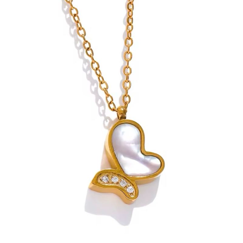 Butterfly Diamond Necklace
