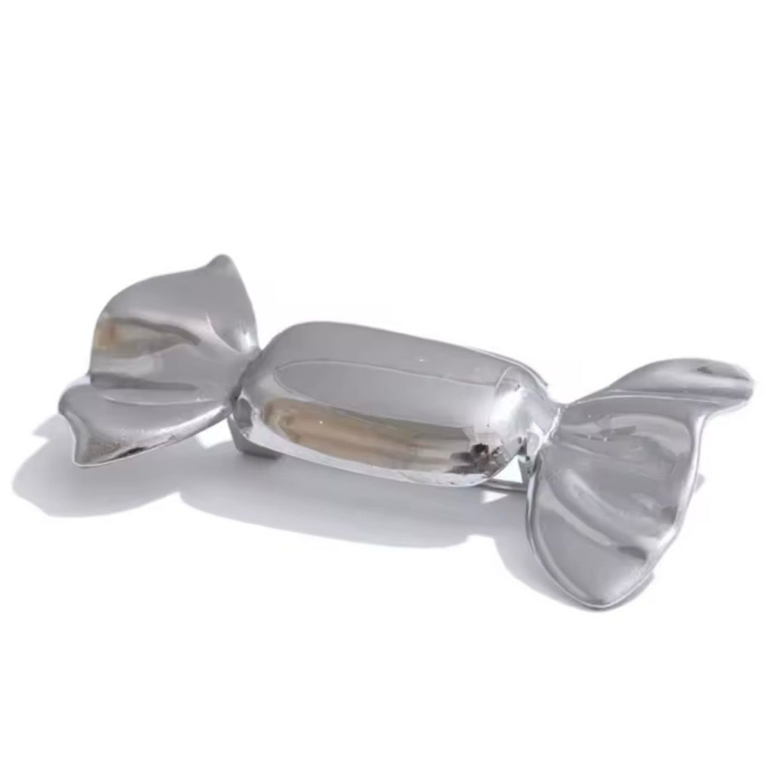 Silver Candy Brooch