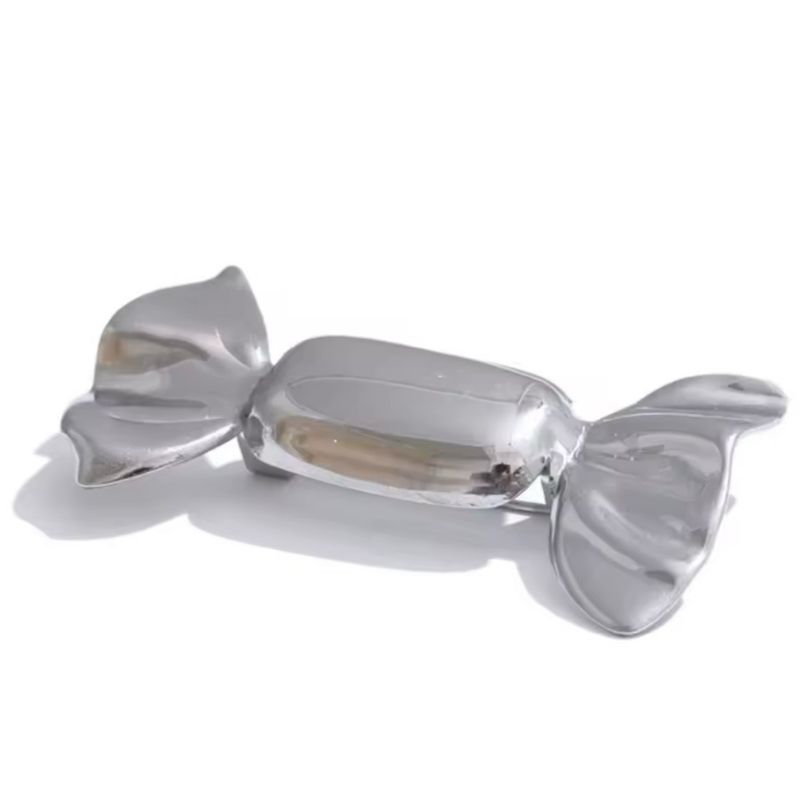 Silver Candy Brooch