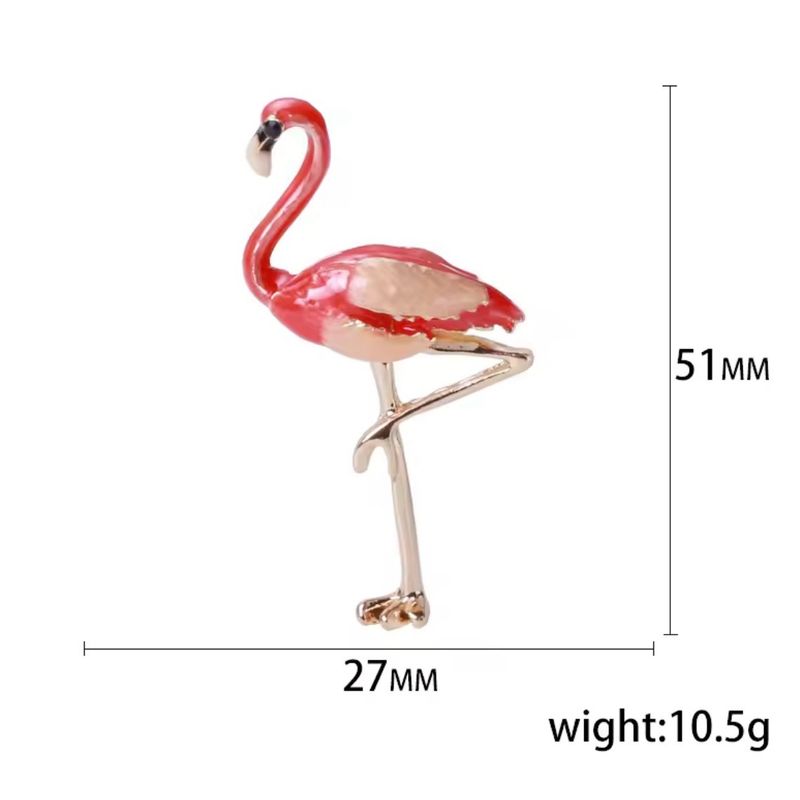 Flamingo Brooch