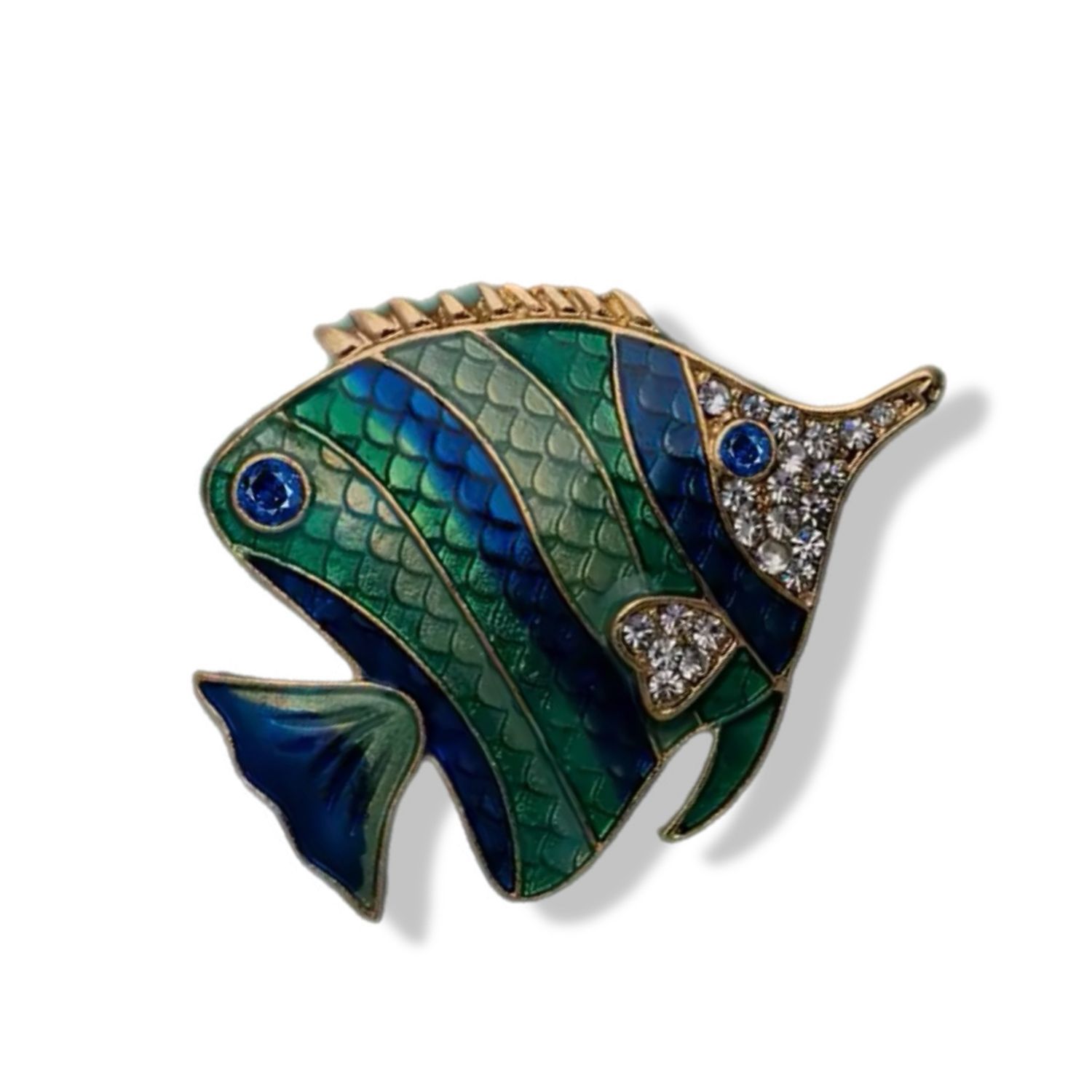 Ocean Fish Brooch