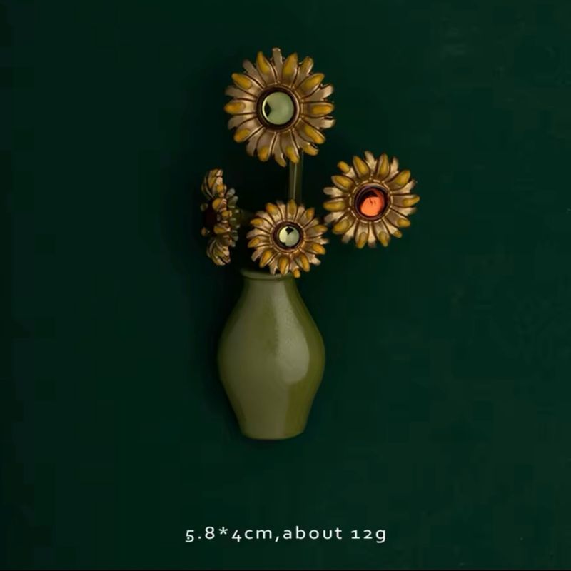 Sunflower Brooch