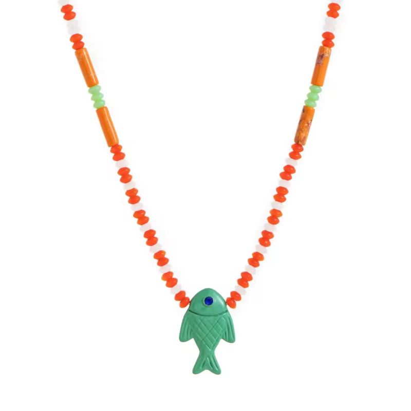 Colorful Fish Necklace
