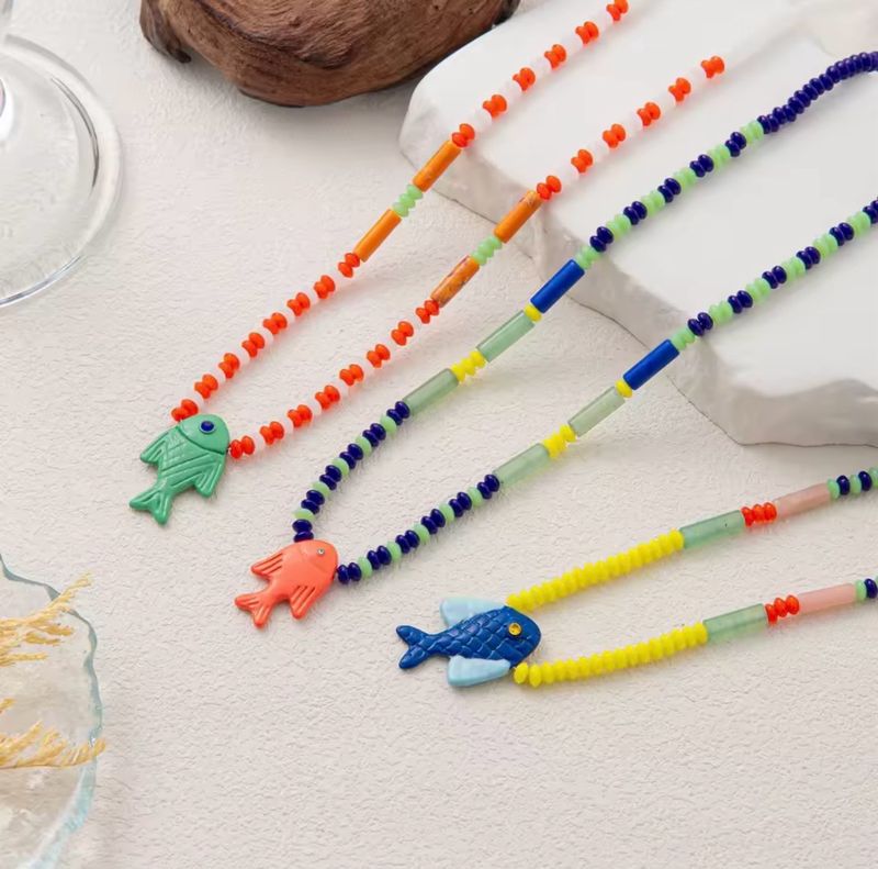 Colorful Fish Necklace