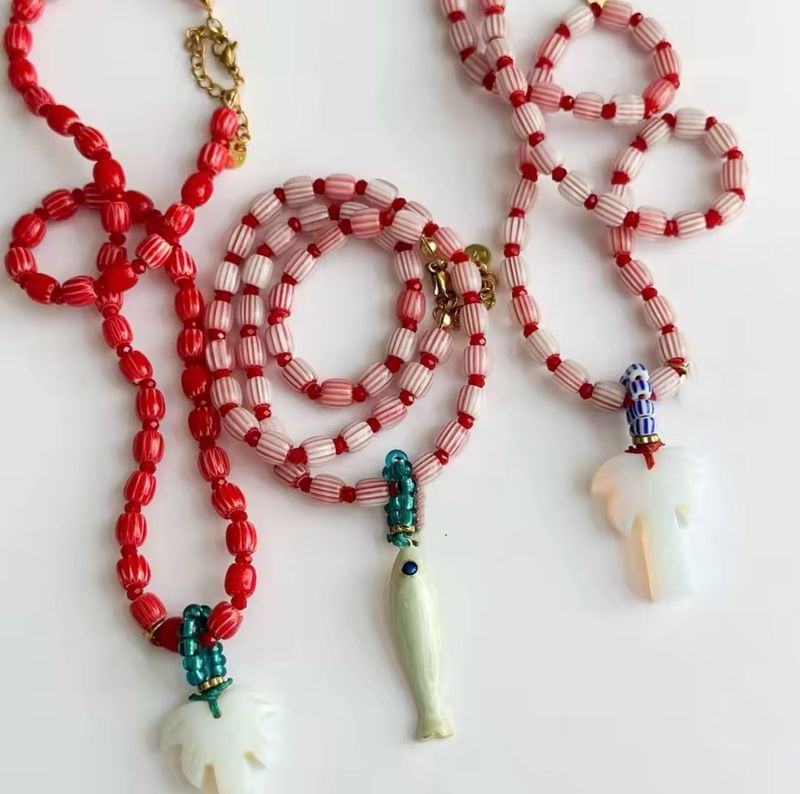 Palm Fish Necklaces