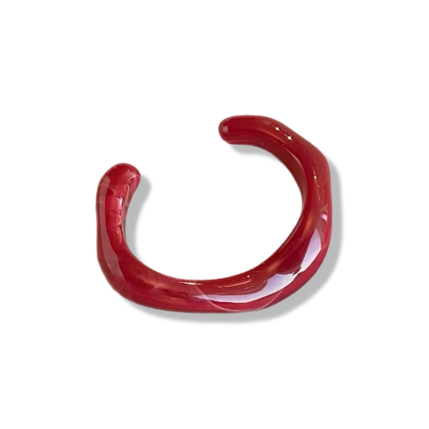 Red wine irregular Bracelet