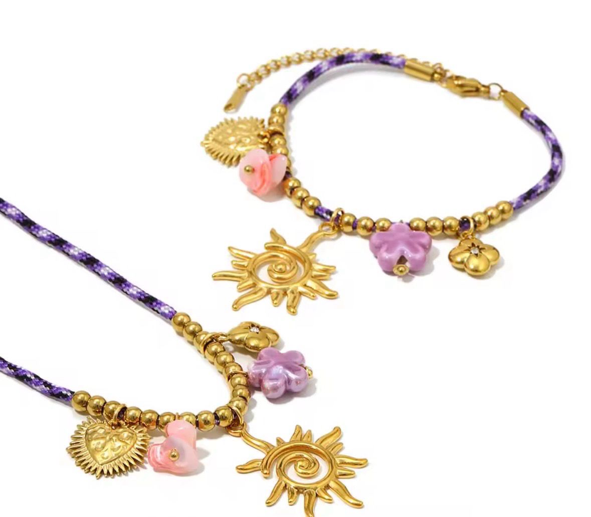Lilac Sunny Bracelet