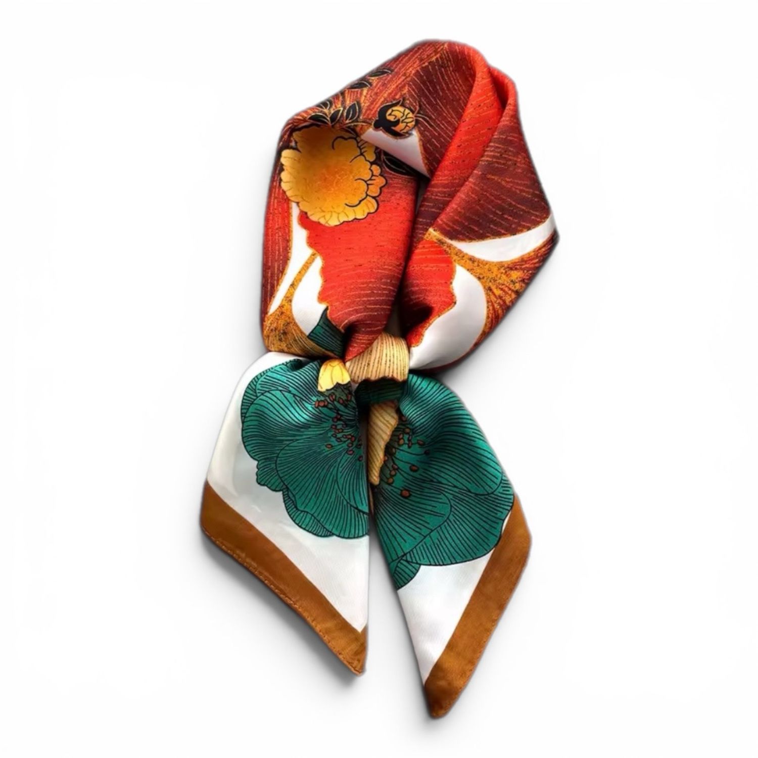 Autumn Flowers Scarf