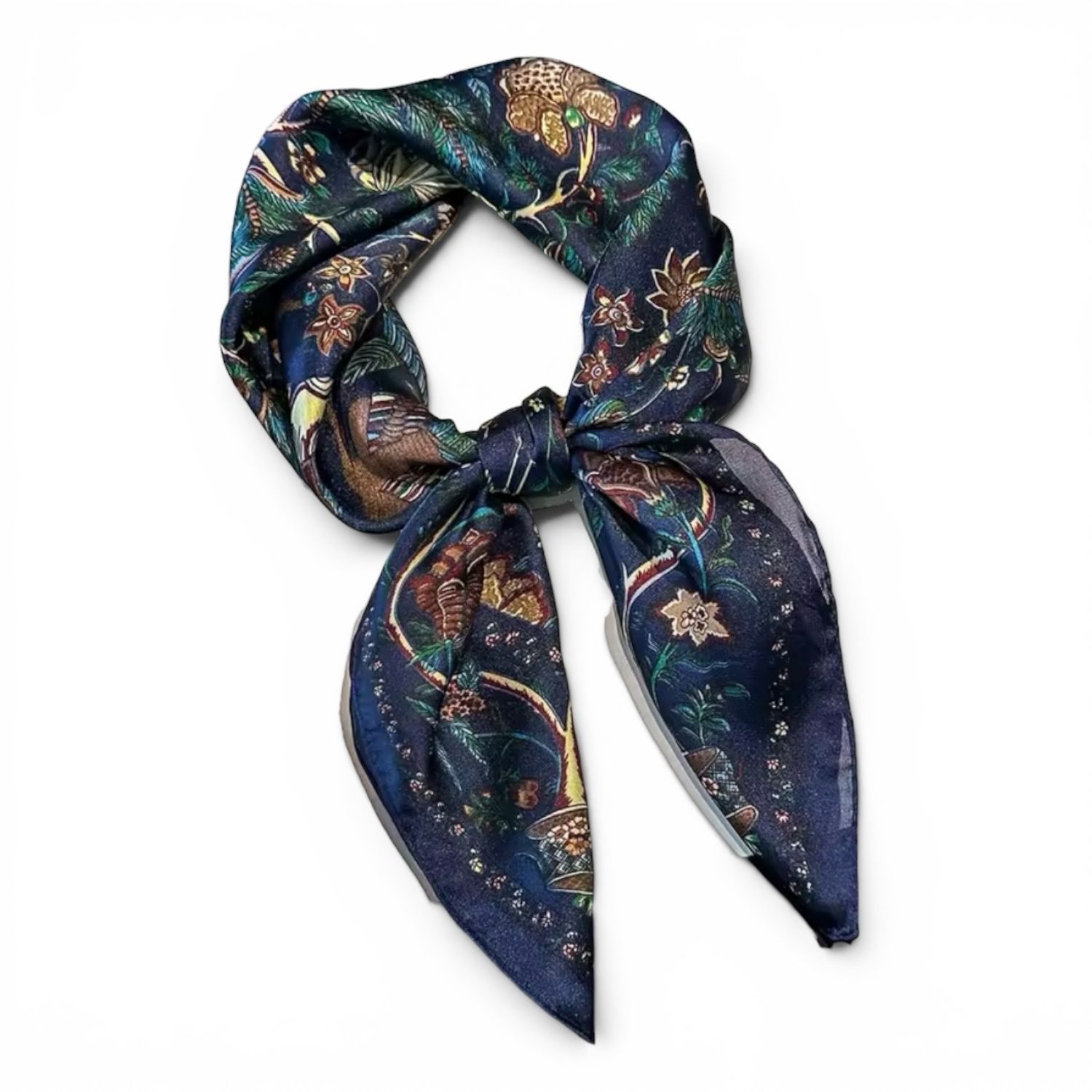 Blue Vintage Scarf