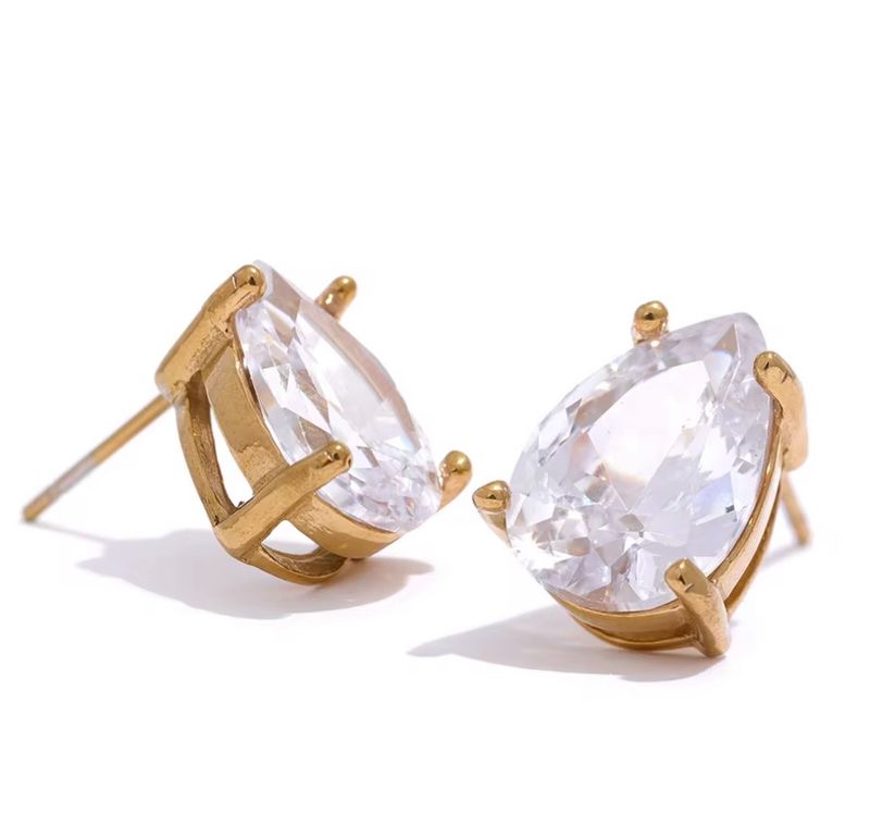 Crystal Drop Earrings