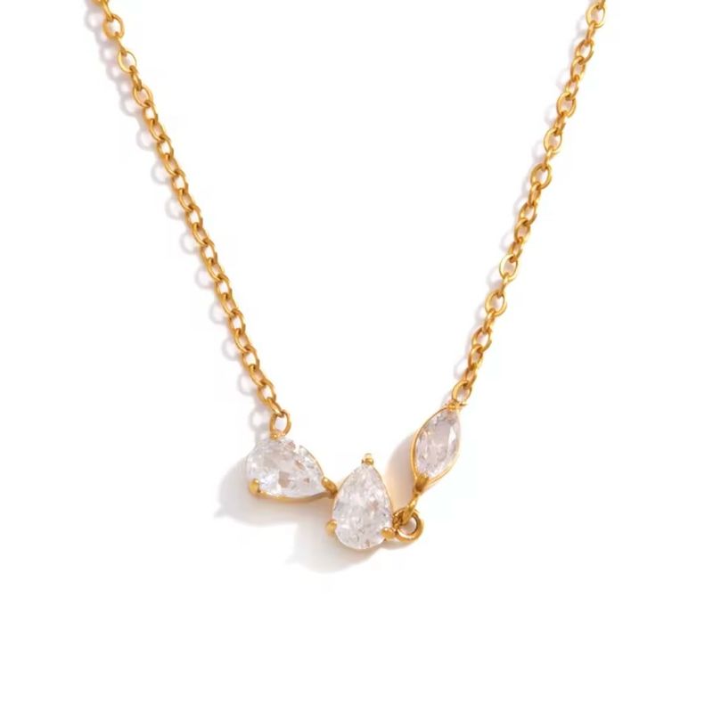 Crystal Drops Necklace