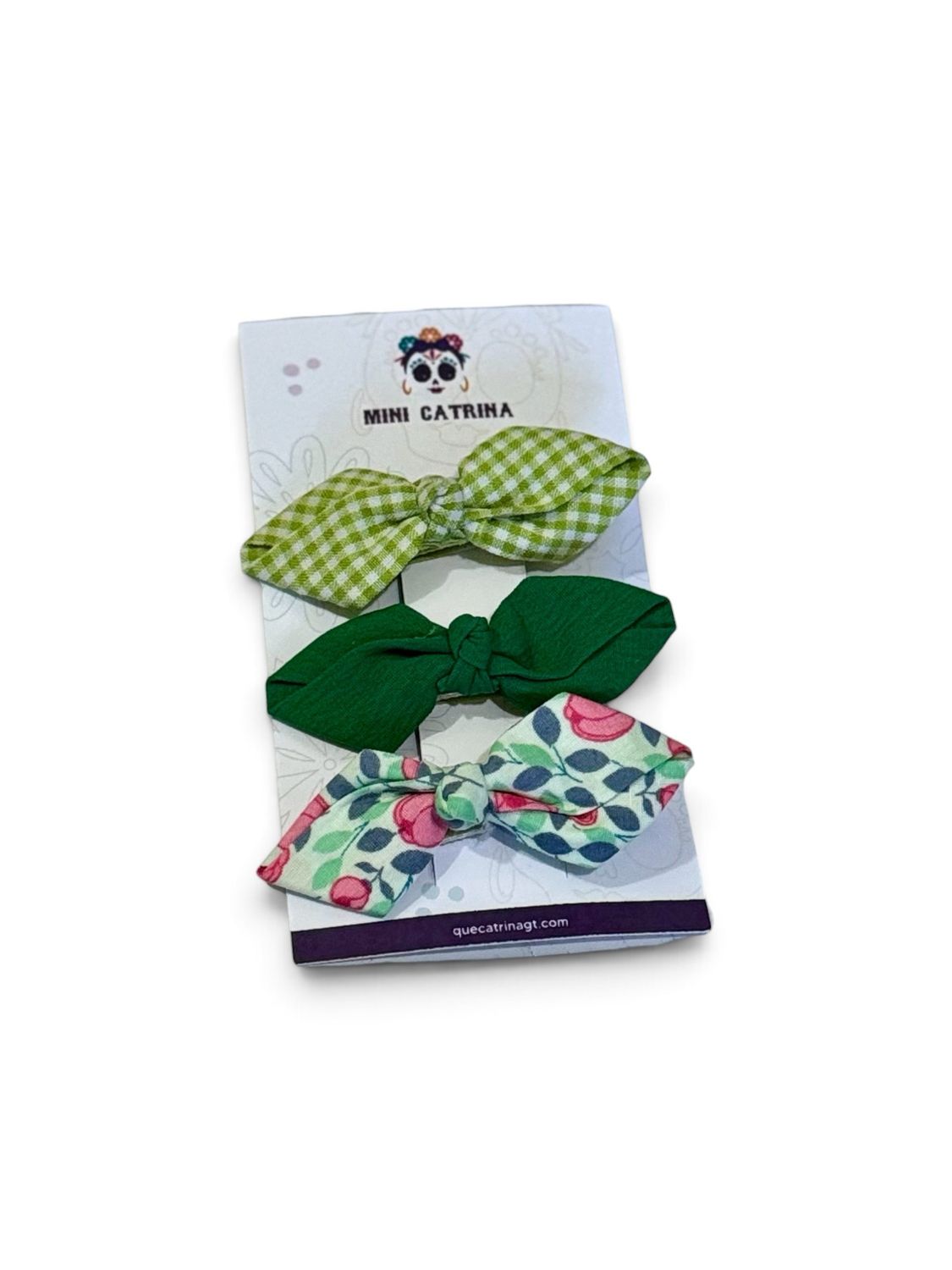 Green mini Bows