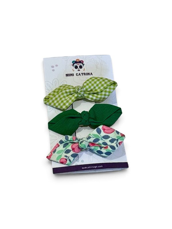 Green mini Bows
