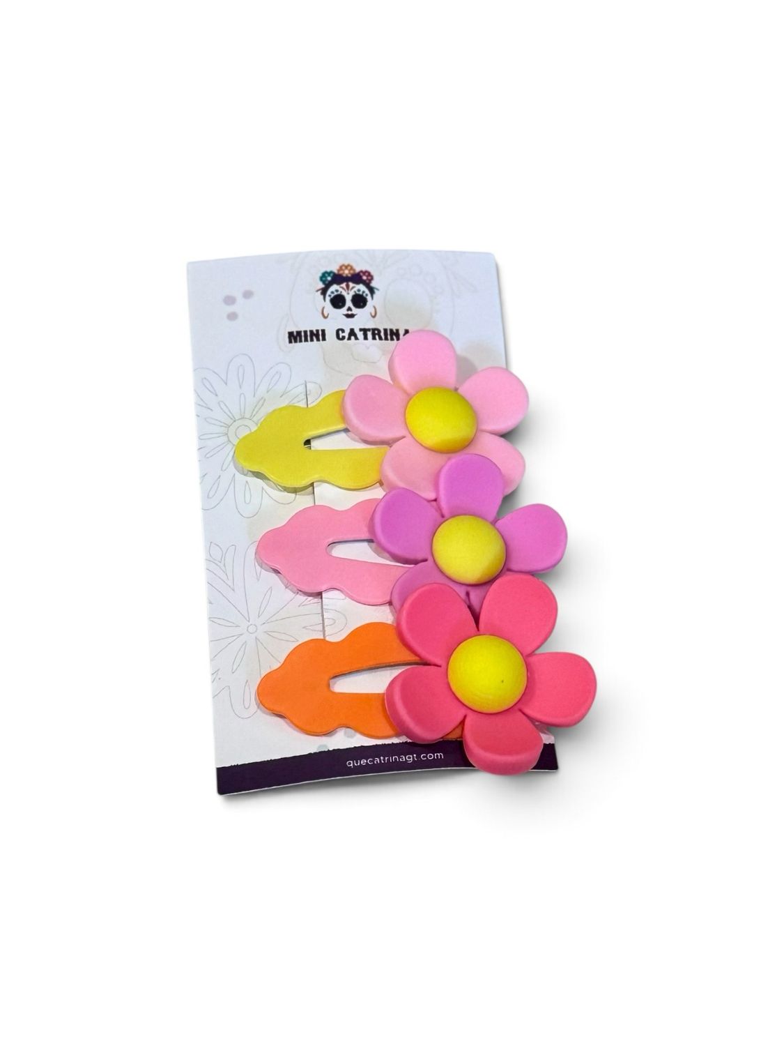Pink Flowers Clip