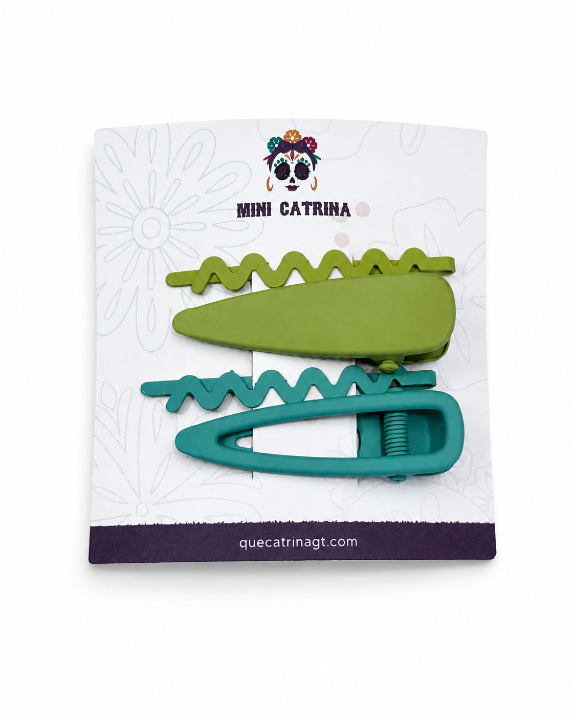Aqua green Clips