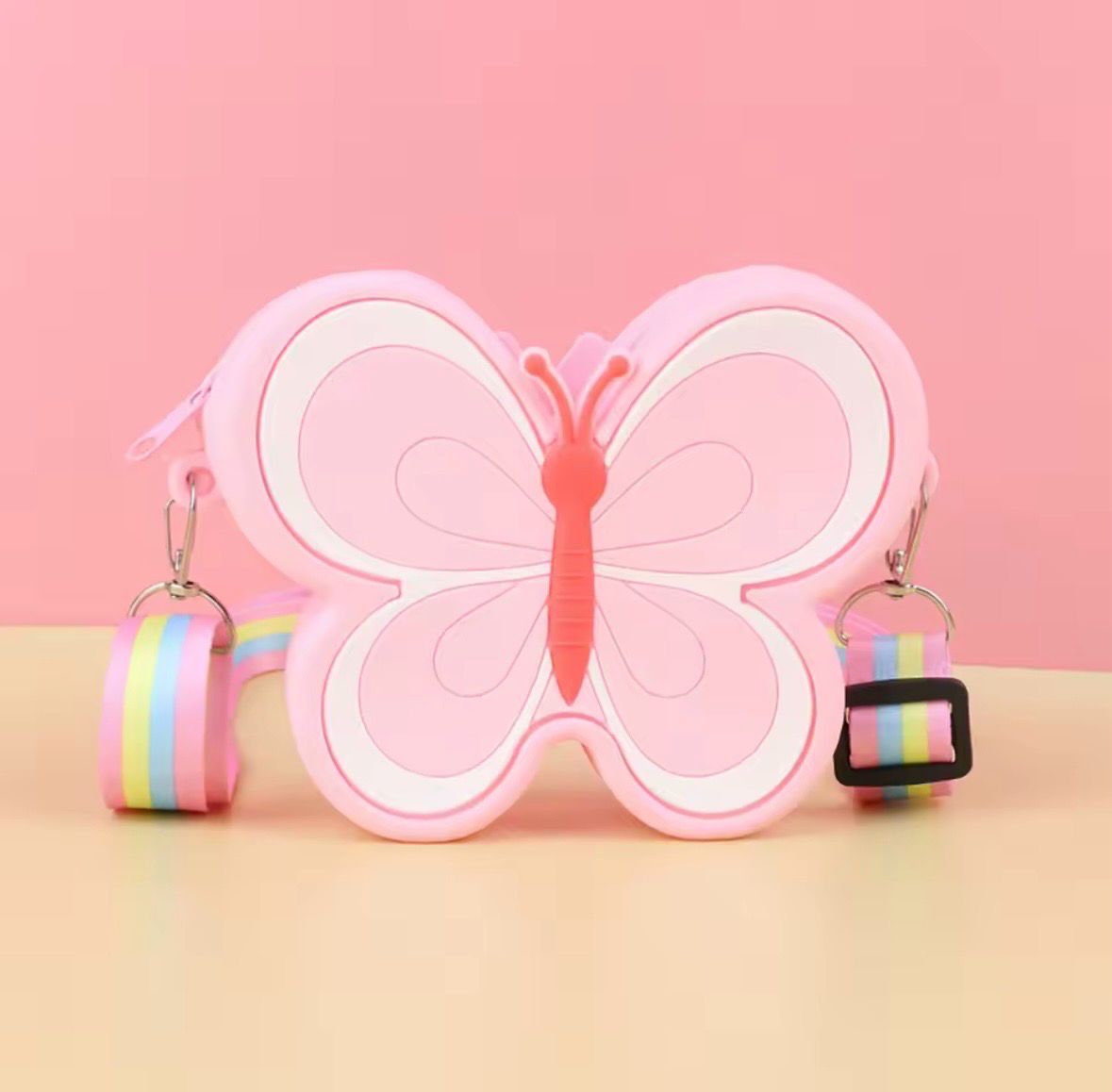 Bolsita de Mariposa Rosada