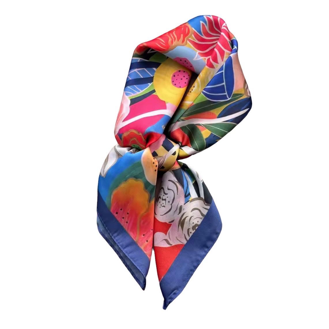 Tropical Blue Scarf