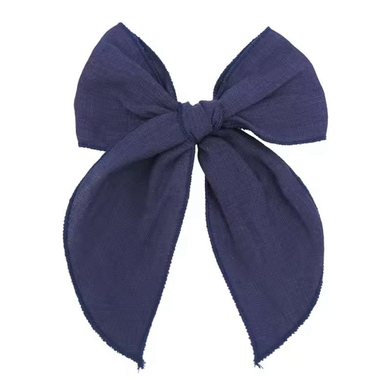 Fall Blue Hairbow