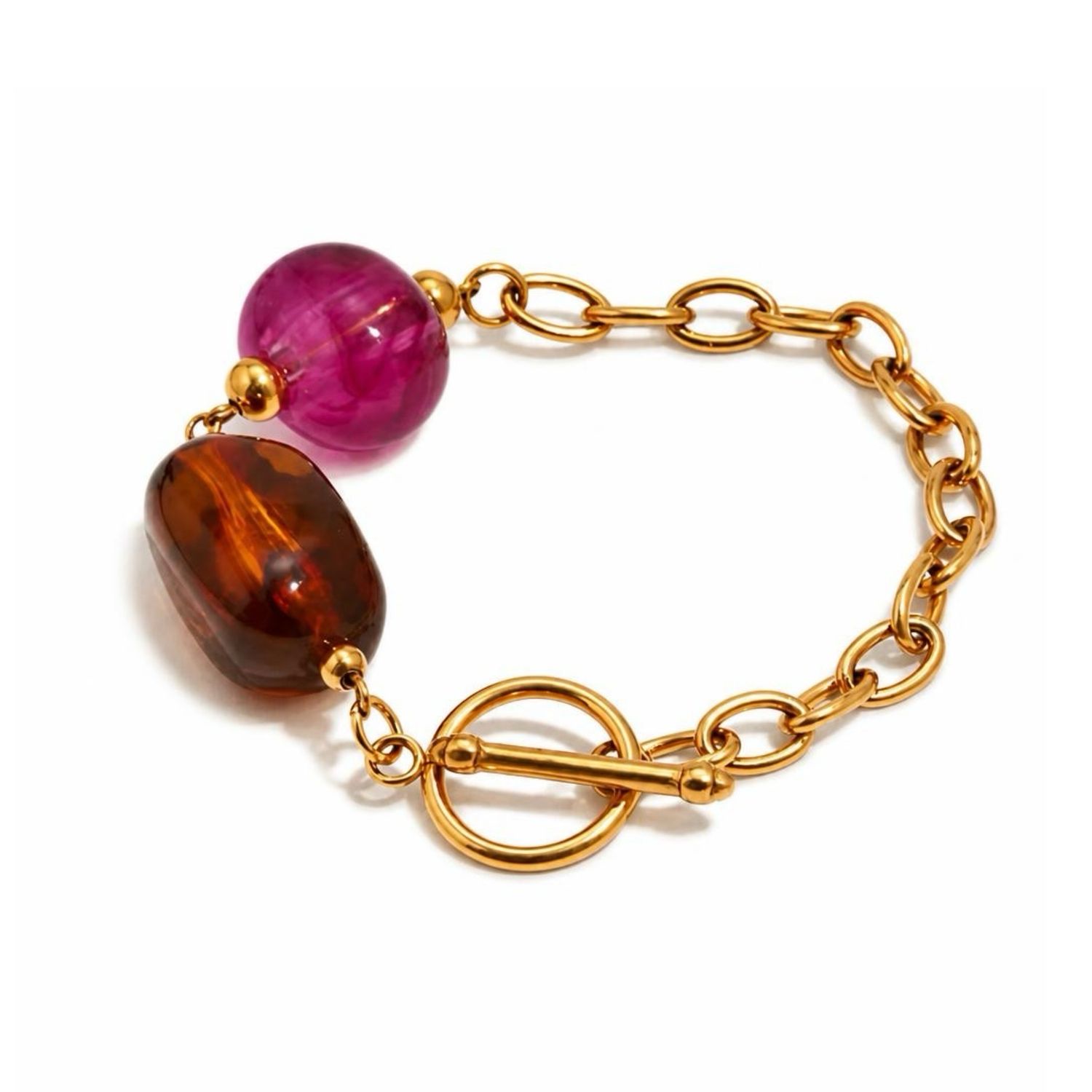 Berry ámbar bracelet