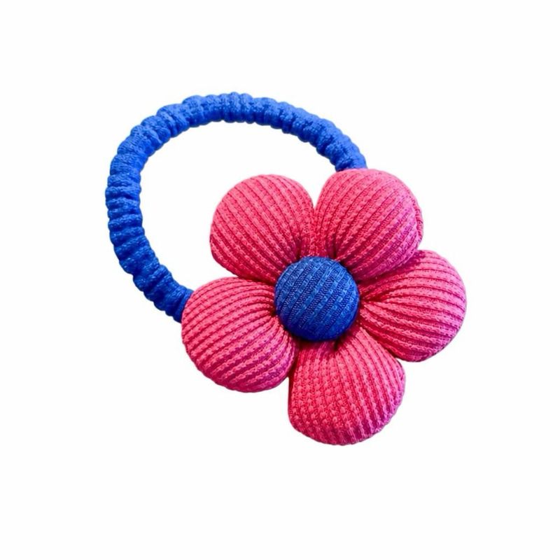 Flower elastic hairbands