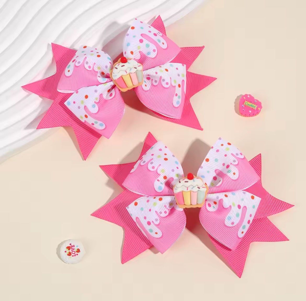 Cupcake Hairclip (2)