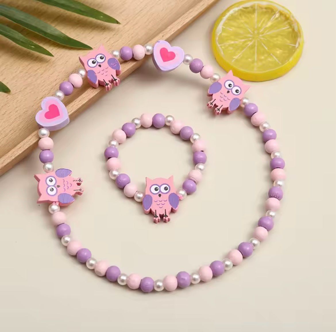 Lilac Hoot Set