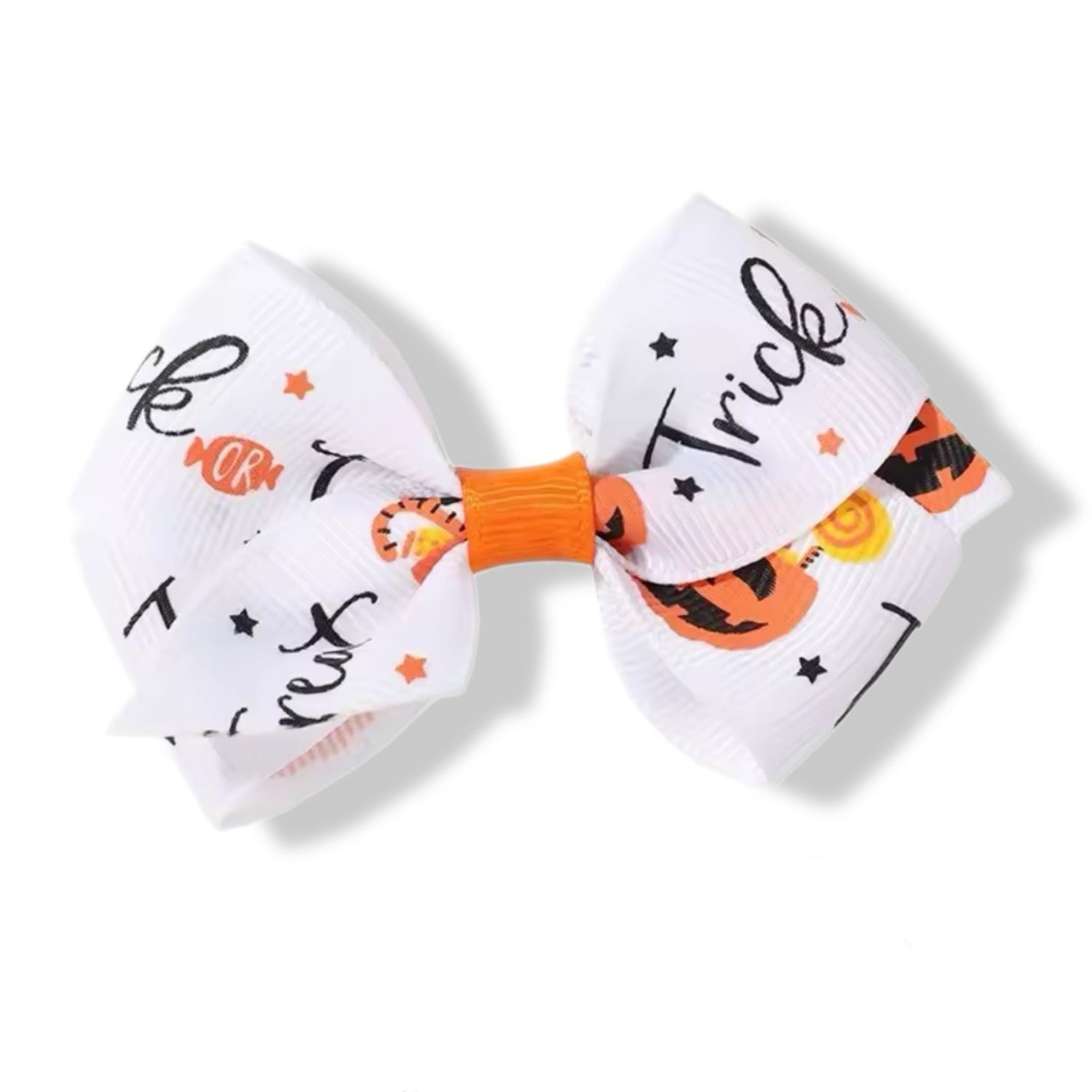 Trick or treat mini Hairbow
