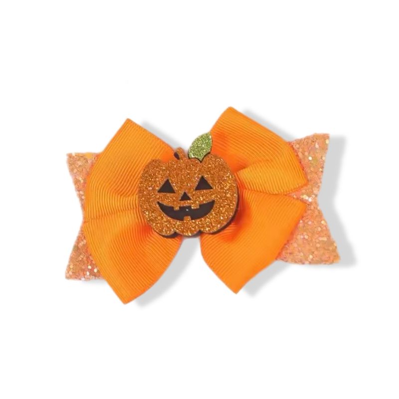Orange pumpkin Hairbow 🎃