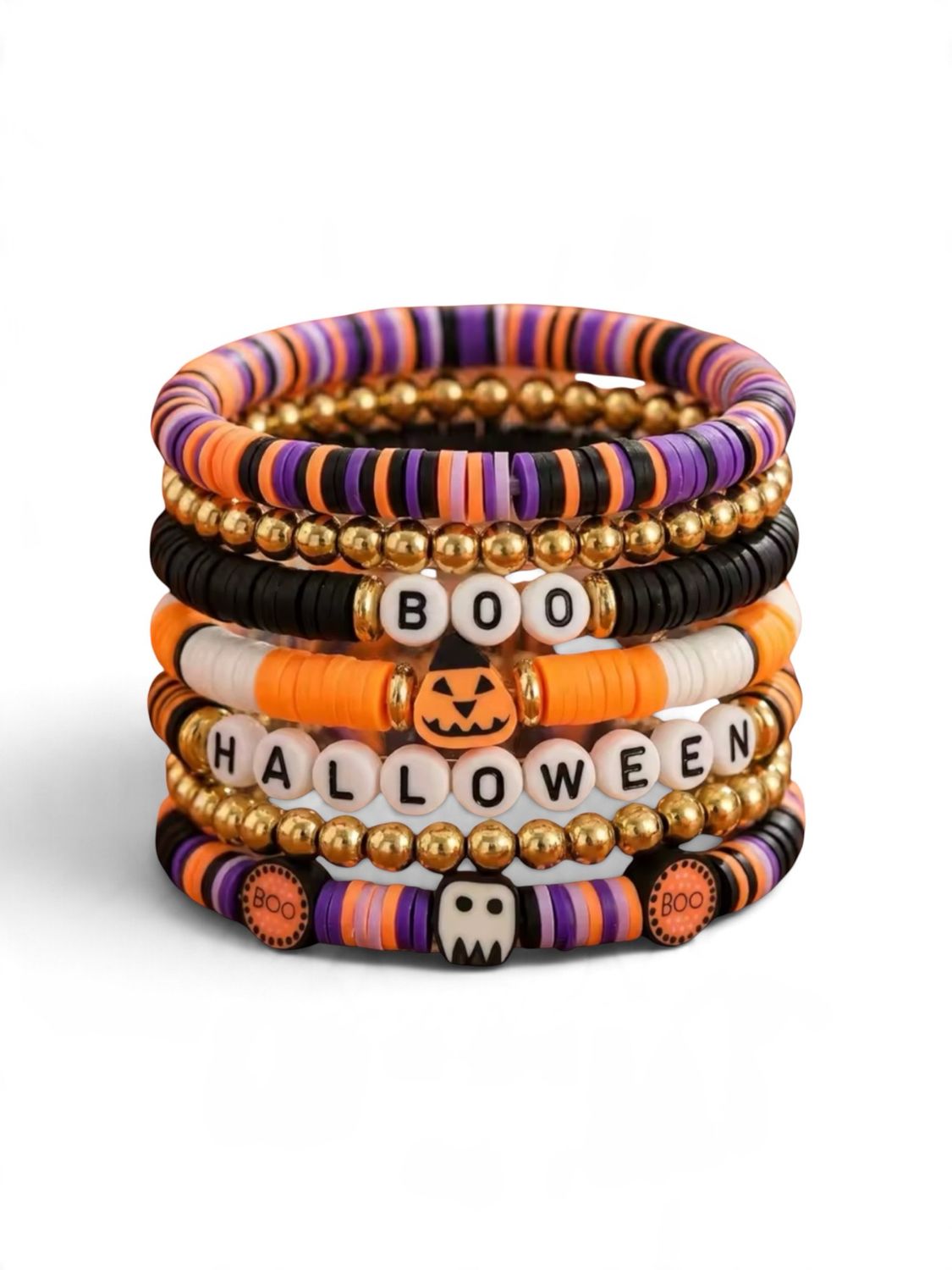 Halloween Boo set bracelets