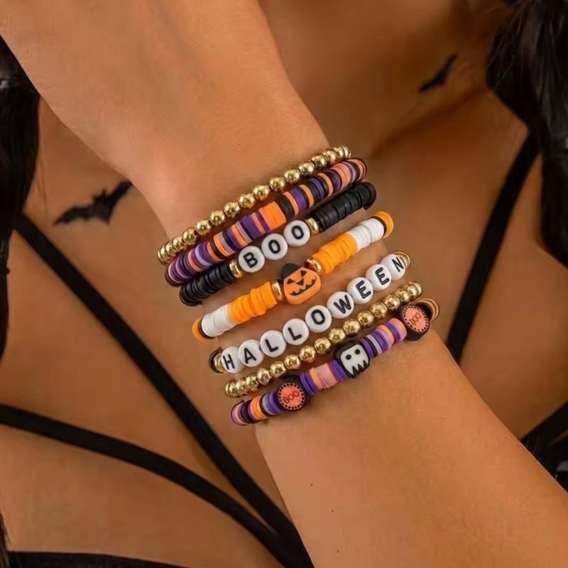 Halloween Boo set bracelets