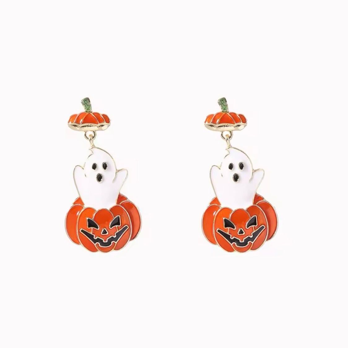 Pumpkin Boo Earrings 👻🎃