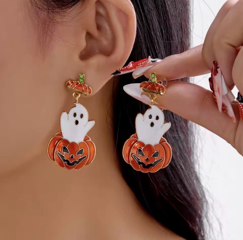 Pumpkin Boo Earrings 👻🎃
