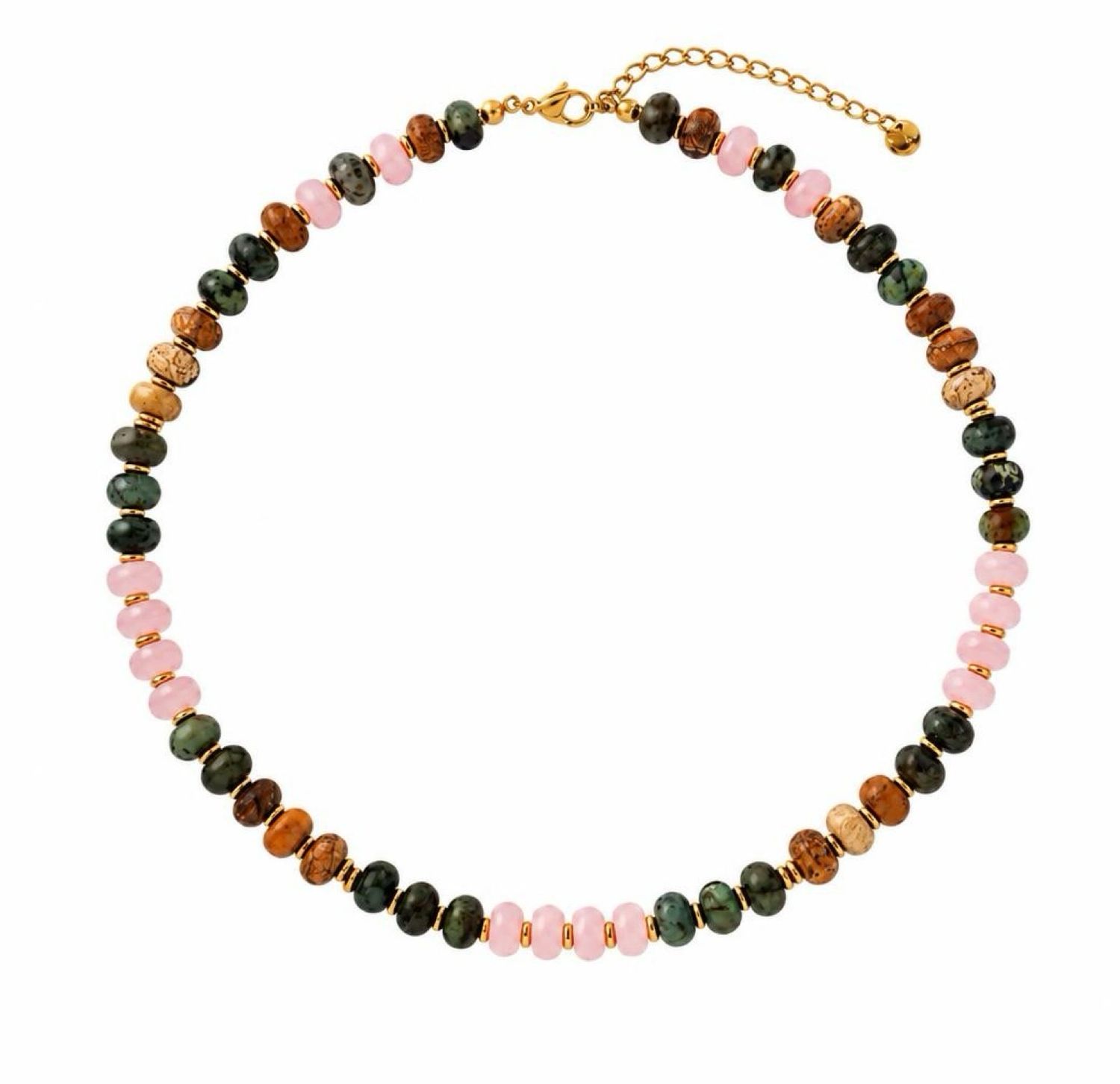 Boho Natural Stone Necklace