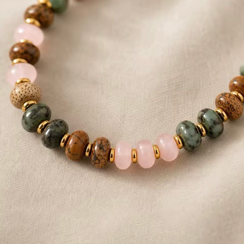Boho Natural Stone Necklace