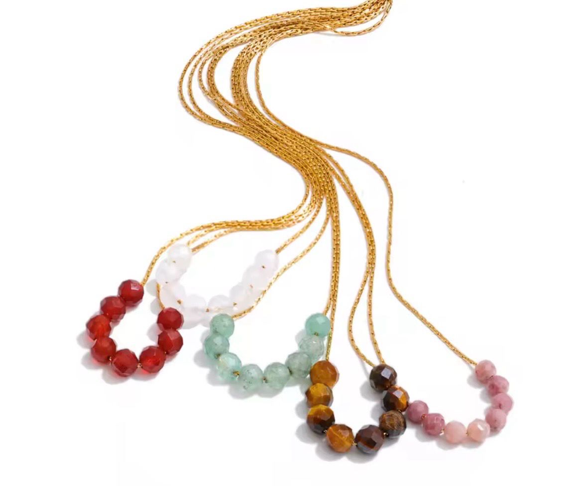 Gemstone Beads Necklace