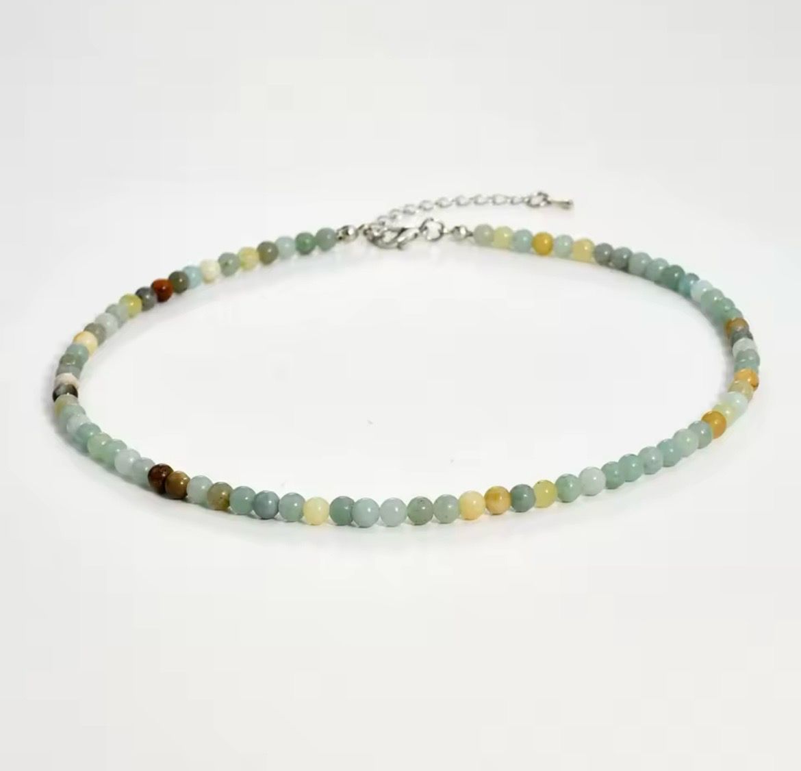 Mini Amazonite Beaded Necklace