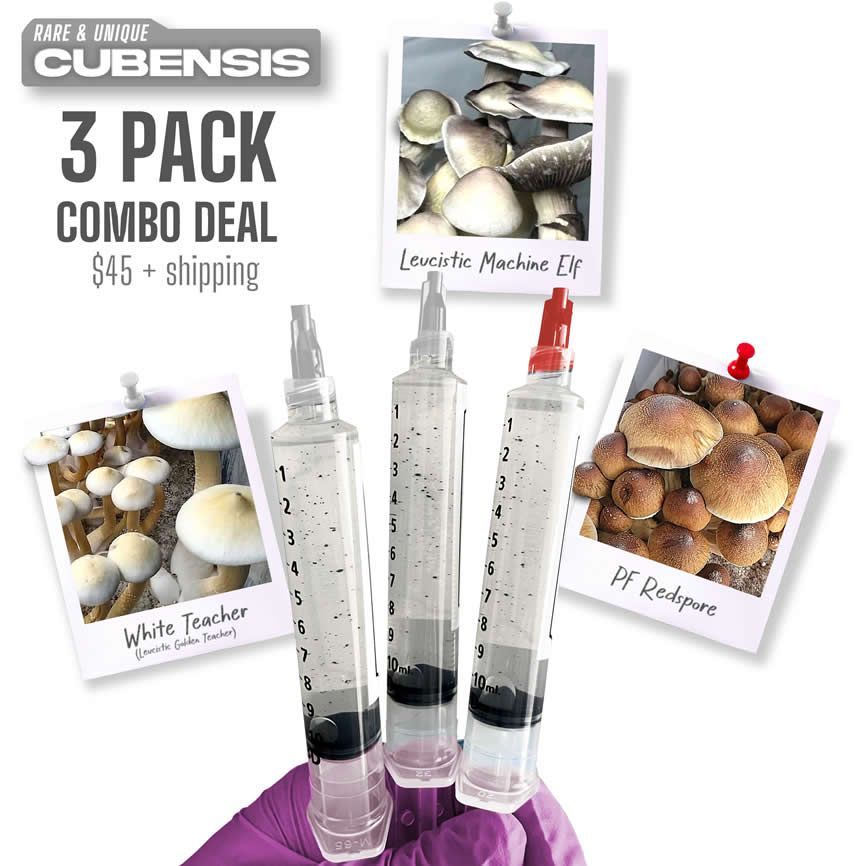 3 Pack Combo Deal - Rare & Unique Cubes