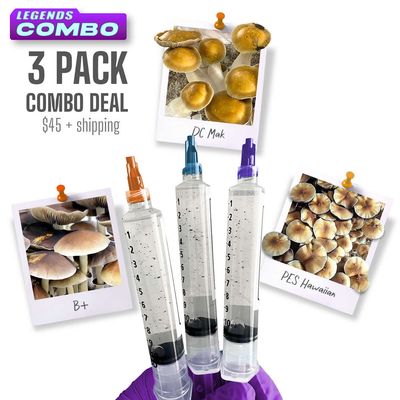 3 Pack Combo Deal - DC Mak | B+ | Hawaiian