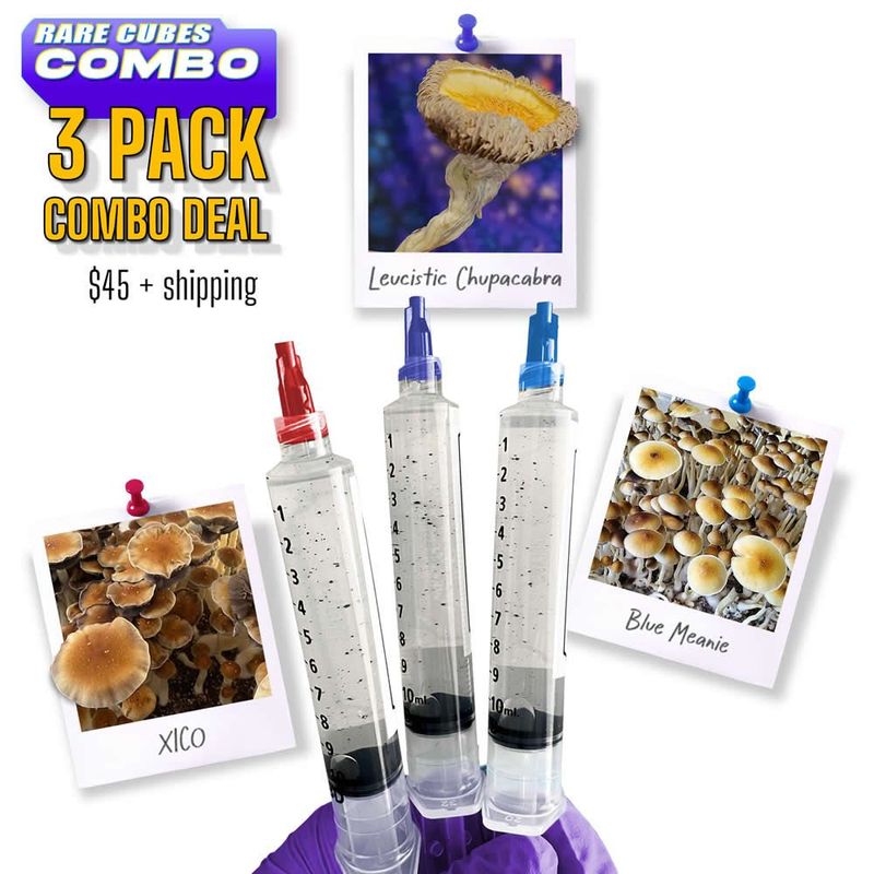 3 Pack Combo Deal - Leu. CHUPA | XICO | BLUE MEANIE