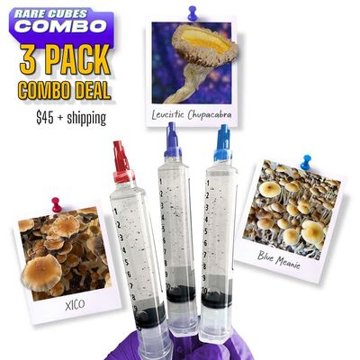 3 Pack Combo Deal - Leu. CHUPA | XICO | BLUE MEANIE