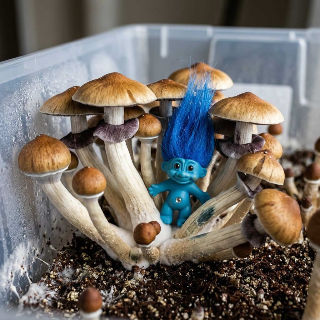 Blue Meanie Isolated Culture