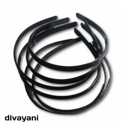 Bando Polos Hitam isi 6 pcs