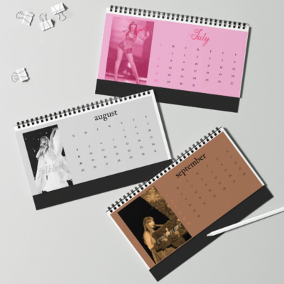 Taylor Eras Tour 2024 Desktop Calendar