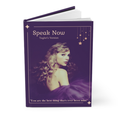 Taylor Purple Era Hardcover Journal
