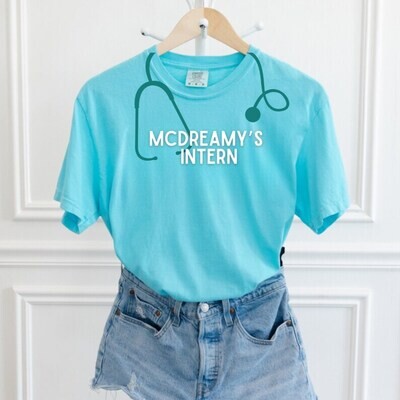 McDreamy&#39;s Intern Shirt, Nurse Tee